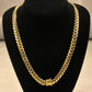 Bold Miami Cuban Link Gold Chain Necklace