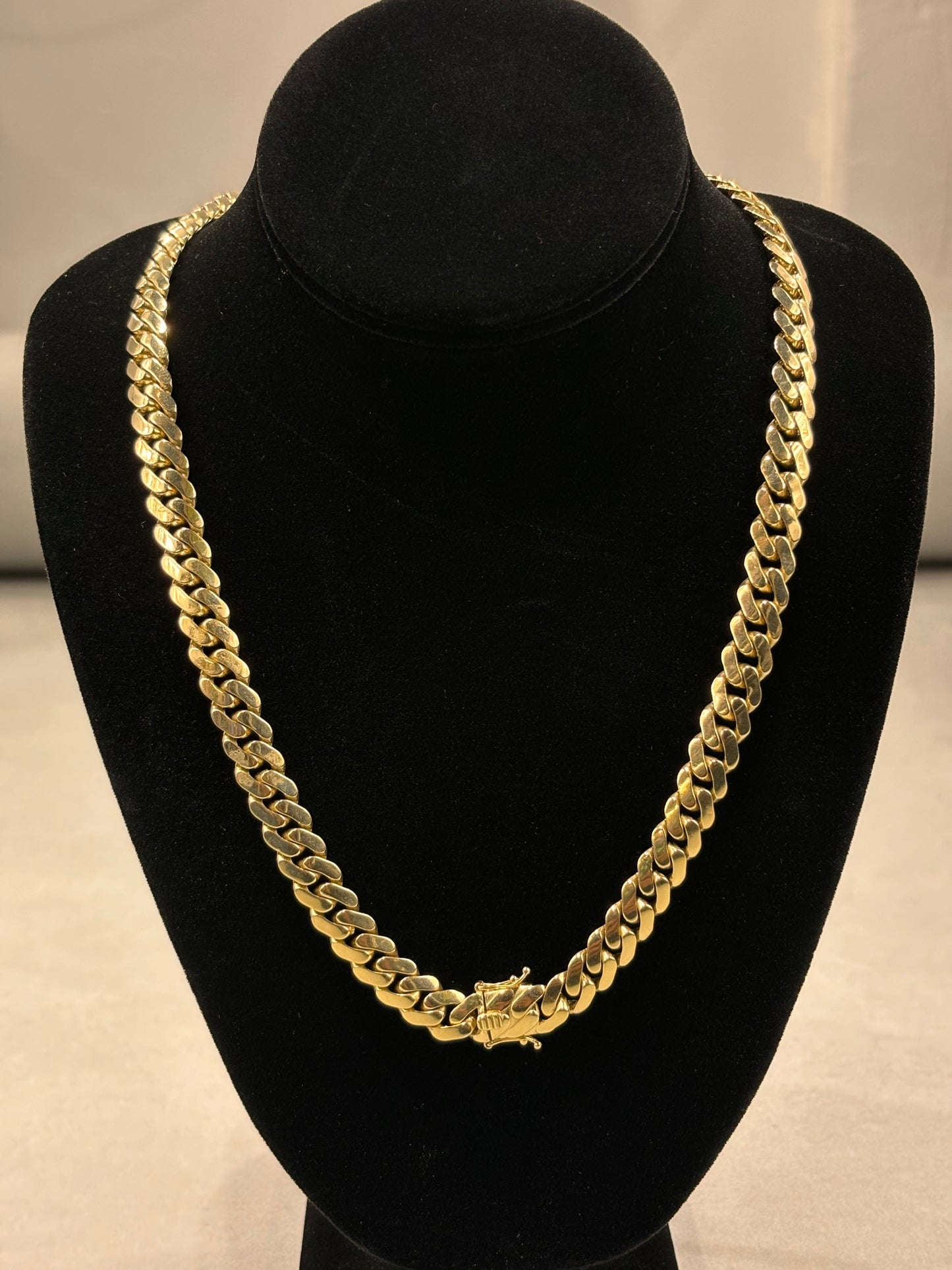 Bold Miami Cuban Link Gold Chain Necklace