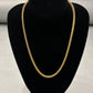 Elegant 14K Gold Box Chain Necklace