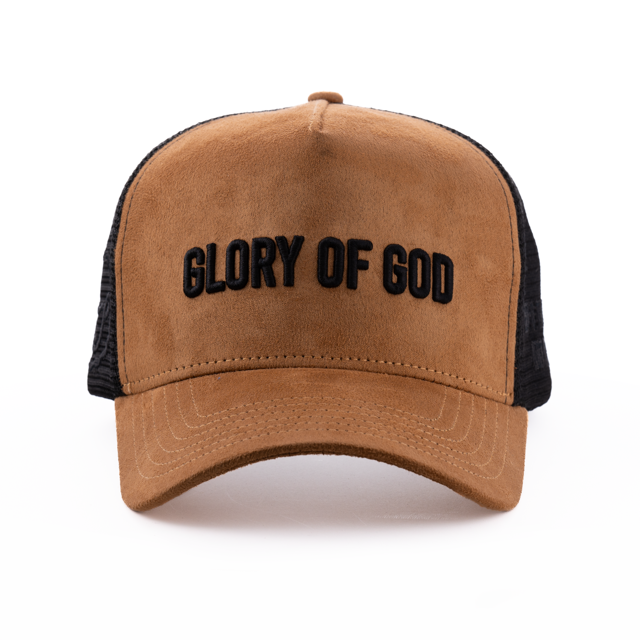 Glory Of God trucker hat - Brown