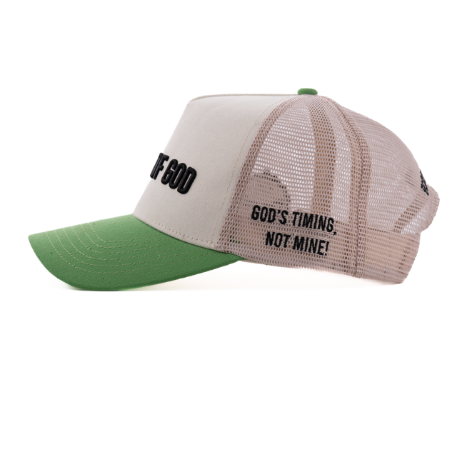 Glory Of God trucker hat - Green