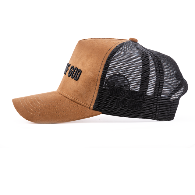 Glory Of God trucker hat - Brown