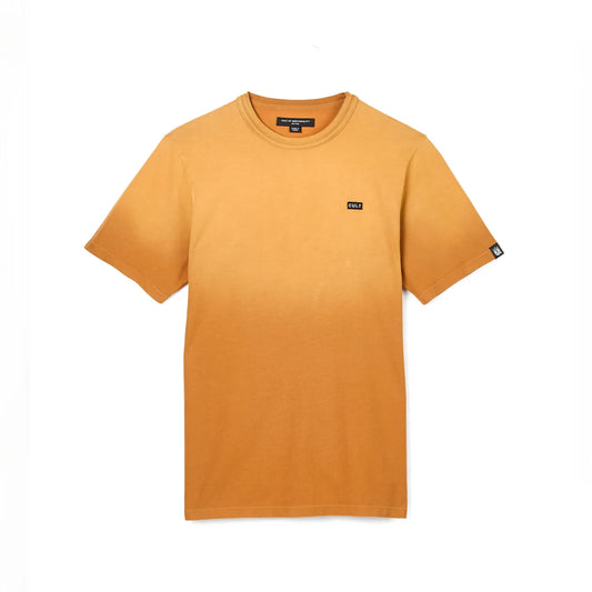 SHIMUCHAN LOGO SHORT SLEEVE CREW NECK T SHIRT IN VINTAGE RUST