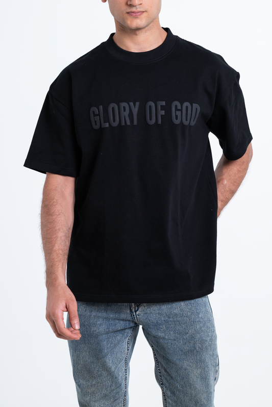 Glory Of God oversized t-shirt - Black