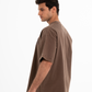 Glory Of God oversized t-shirt - Brown