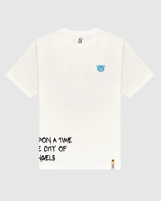 Once Upon a Time Oversized Graphic T-Shirt - Off White