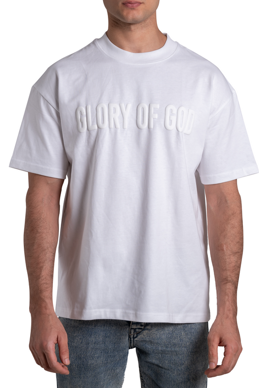 Glory Of God oversized t-shirt - White