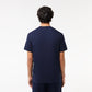 MEN'S COTTON JERSEY SIGNATURE PRINT T-SHIRT Men - Blue - Lacoste - T-Shirts