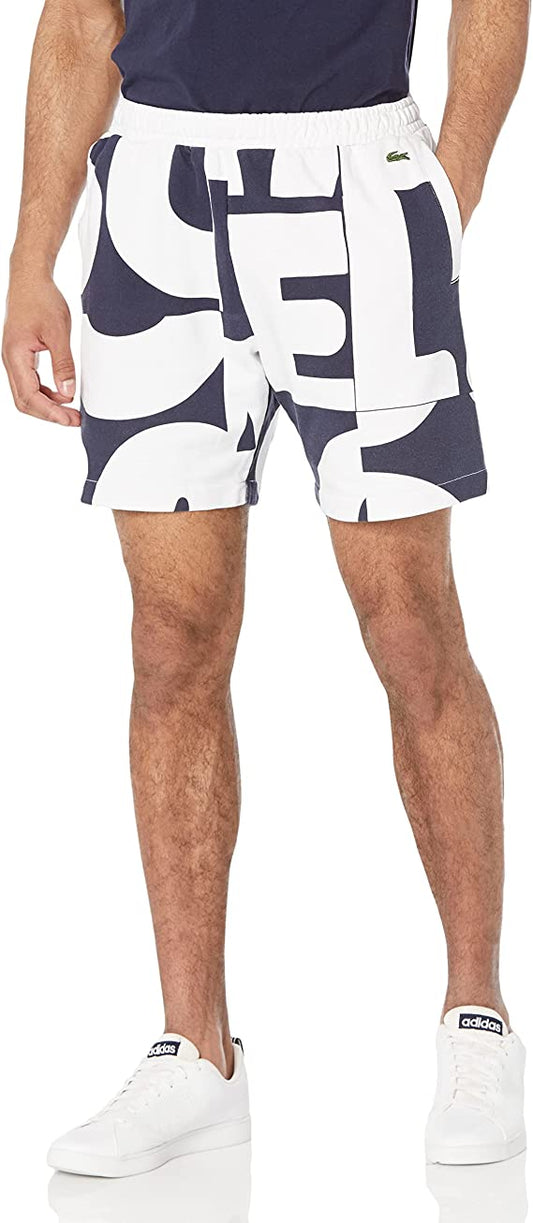 Lacoste Men's All Over Print Fleece Short